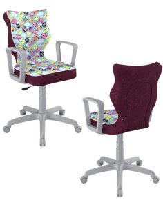 Krzesło młodzieżowe Entelo Norm, Szara Podstawa, Rozmiar 5 (wzrost 146 - 176,5 cm)