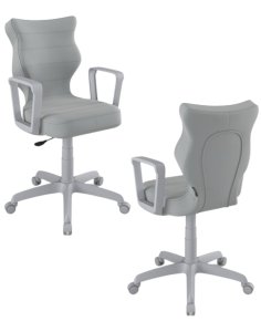 Krzesło młodzieżowe Entelo Norm, Szara Podstawa, Rozmiar 5 (wzrost 146 - 176,5 cm)