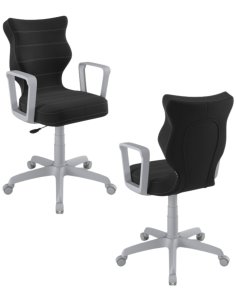 Krzesło młodzieżowe Entelo Norm, Szara Podstawa, Rozmiar 5 (wzrost 146 - 176,5 cm)