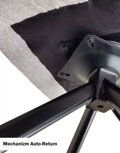 Krzesło Notti Leo z funkcją Auto-Return Szare