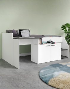 Meblościanka Multi 3w1 – łóżko, biurko i szafka