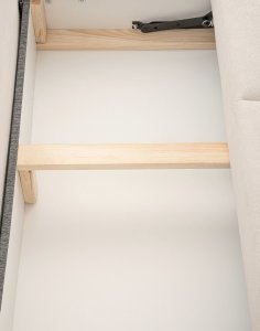 mały beżowy narożnik tiko 208 cm