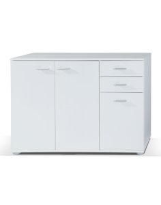 Komoda Mike 1 3D2S Biała