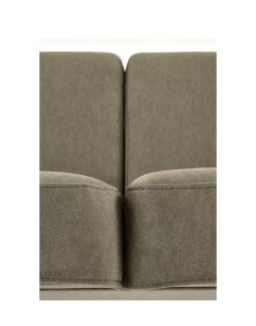 sofa dwuosobowa do salonu milano 2S, retro, oliwkowa