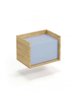 Mobius szafka niska 1D Błękitny horyzont (1666) - Outlet