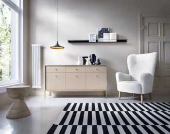 komoda Mono z szufladami (mksz154), beige/gold