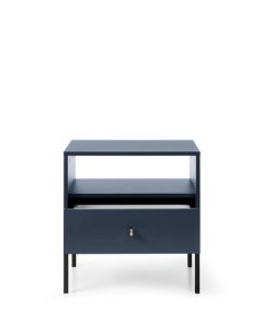 szafka nocna mono granatowa (ms54), navy/black