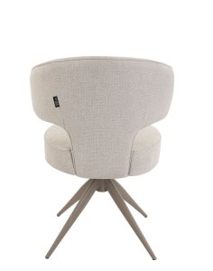 krzesło nami n22, obrotowe 360° z funkcją powrotu, cashmere/beige