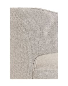 krzesło nami n22, obrotowe 360° z funkcją powrotu, cashmere/beige