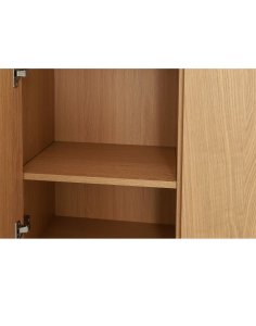 duża drewniana komoda navan 180 cm, naturalny dąb