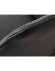 krzesło do jadalni nolan z podłokietnikami, ekoskóra, czarne (50800002)