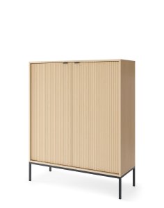 komoda ryflowana nova dąb vincenza (k104)
