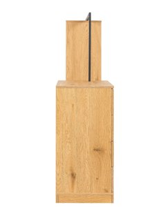 garderoba z szufladami i półkami nova (su02) naturalny dąb