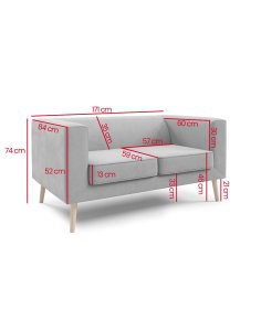 podwójna sofa bastian 2