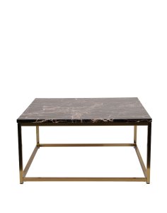 Stolik kawowy Prado dark/gold