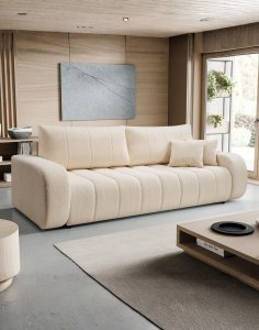 miękka sofa baloo biała