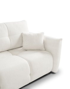 biała sofa base z funkcją spania