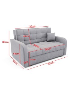 sofa amerykanka haven iii 155 cm