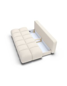 biała sofa moko z funkcją spania