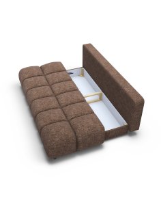 brązowa sofa moko z funkcją spania