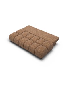 ruda sofa moko z funkcją spania