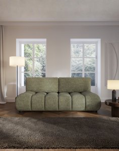 zielona sofa moko z funkcją spania
