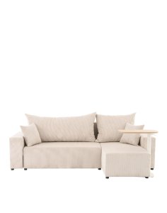narożnik z funkcją spania sora l 242 cm ze stolikiem pomocniczym alto hm