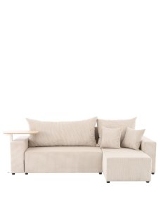narożnik z funkcją spania sora l 242 cm ze stolikiem pomocniczym alto hm