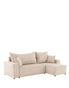 narożnik z funkcją spania sora l 242 cm ze stolikiem pomocniczym alto hm