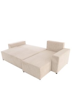 narożnik z funkcją spania sora l 242 cm ze stolikiem pomocniczym alto hm