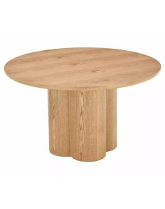 Stół okrągły do jadalni Rosalia, dąb 120 cm