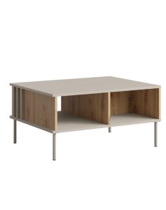 Stolik kawowy Rimini 07 kaszmir + dąb artisan