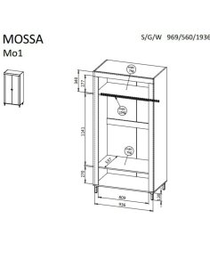 szafa-czarna-ryflowana-mossa-mo1