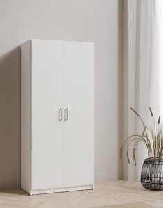 Szafa dwudrzwiowa Tallin 02 biała