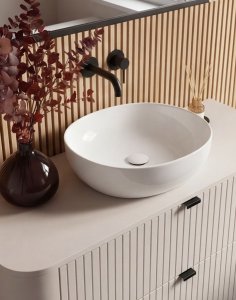 Wisząca szafka łazienkowa Lando 120 cm kaszmir