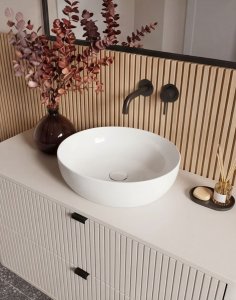 Wisząca szafka łazienkowa Lando 120 cm kaszmir