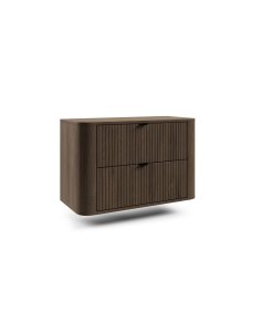 Wisząca szafka łazienkowa Lando 80 cm orzech elegant