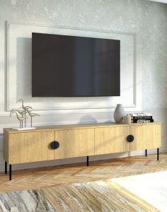 Szafka RTV Mond 09 Dąb Baltic 200 cm