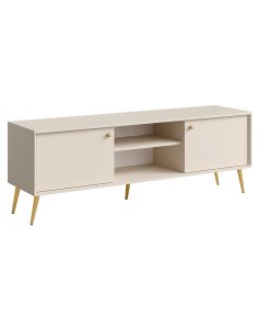 Szafka RTV piasek pustyni 156 cm Rose 08
