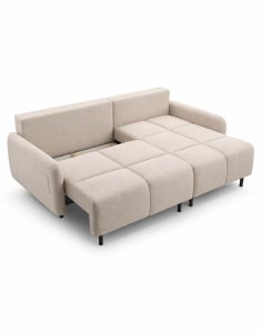 Narożnik Tiko 208 cm prawy beżowy - wysyłka express 24h