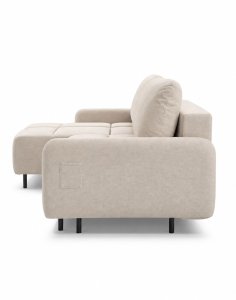 Narożnik Tiko 208 cm prawy beżowy - wysyłka express 24h