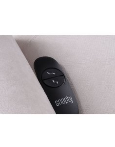 fotel torro z funkcją elektrycznego rozkładania (beżowy)