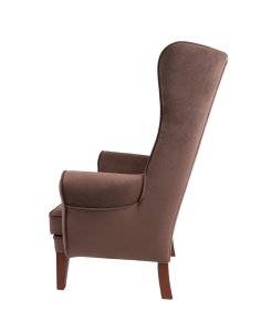 fotel uszak brązowy dream velvet 202.37