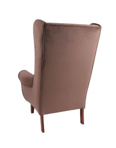 fotel uszak brązowy dream velvet 202.37