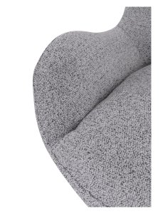 fotel wypoczynkowy velo, design i funkcja obrotowa, szary