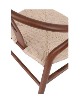 krzesło do jadalni drewniane vero walnut, orzechowe